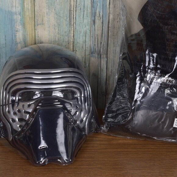 Disney Star Wars Kylo Ren Halloween Costume Kids Small 4-6 Deluxe Complete Set - Picture 5 of 9